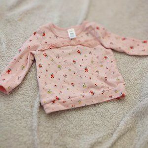 Carters baby girl sweater  6 months